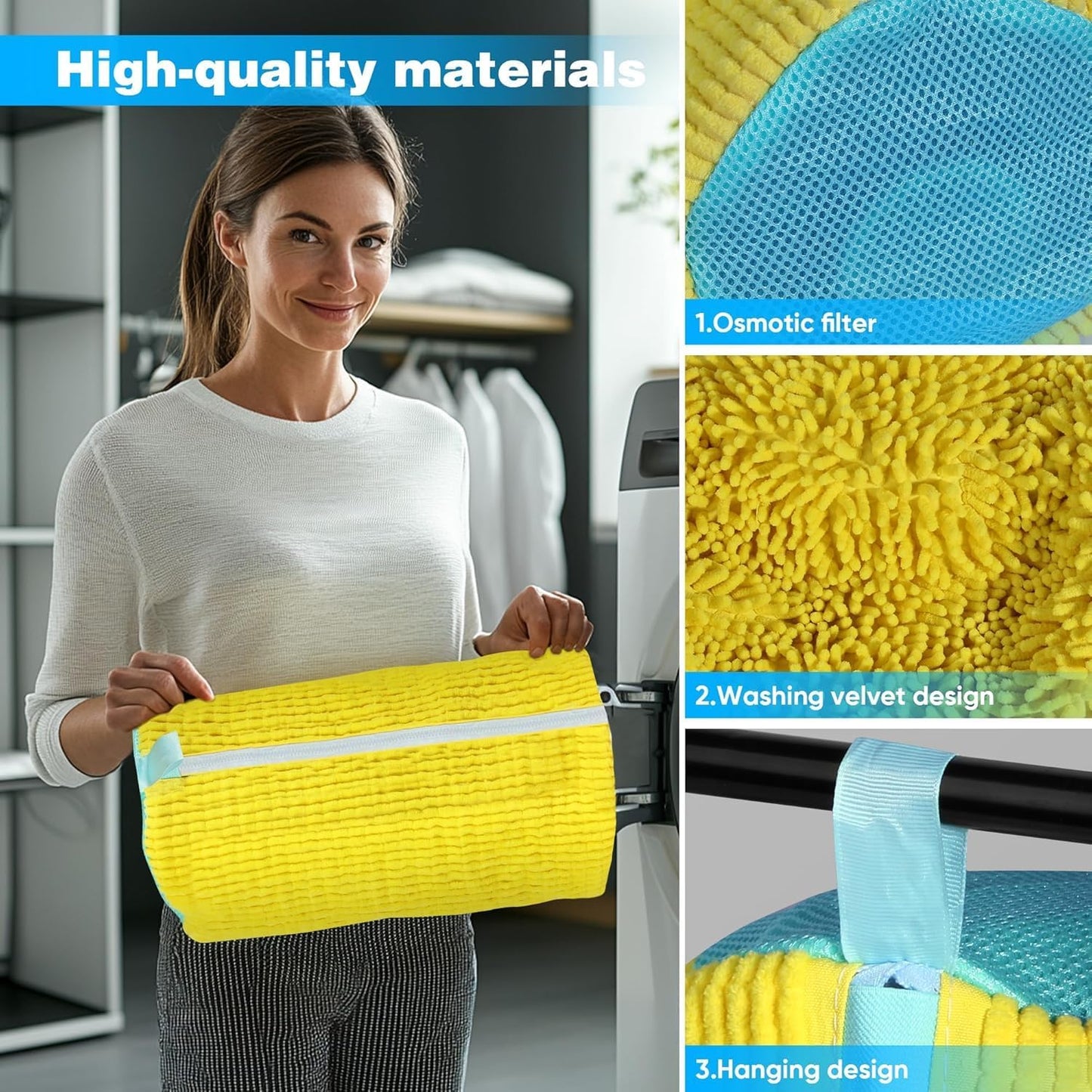 🧼 Premium Shoe Washing Bag – Keep Your Sneakers Clean & Protected in the Washing Machine